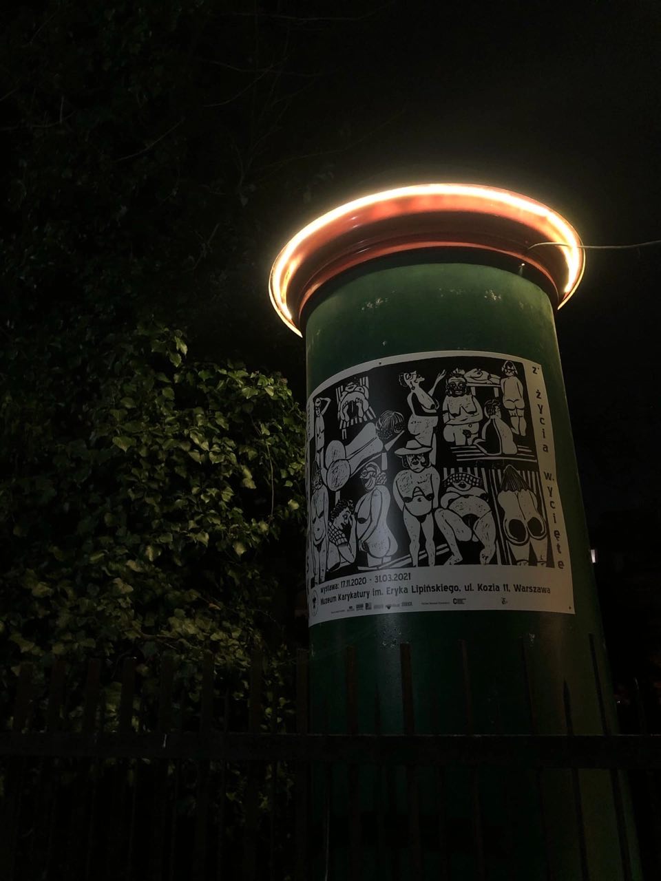 advertising stand